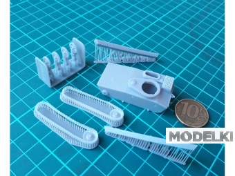 1:72 Сборная модель Советский легкий плавающий танк Т-33 Селезень - M72001