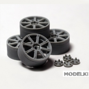 1:24 Комплект дисков WORK Emotion XC8 19 дюймов - FUGU-089