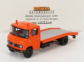 1:87 MERCEDES BENZ L608d Truck 1980 - Carro Attrezzi - Wrecker Road Service, Orange Black - BRE36730-X1