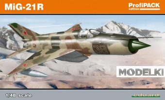 1:48 Сборная модель Советский истребитель МиГ-21Р - 8238