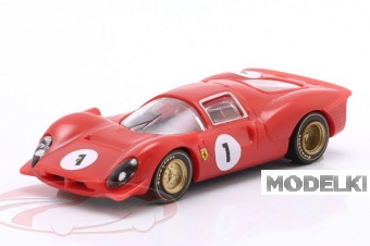 1:87 FERRARI 330 P3 #1 Team SpA Ferrari SEFAC Winner 1000km Spa Mike Parkes, Ludovico Scarfiotti (1966) - 818202