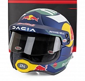 1:2 BELL HELMET Casco Helmet Sebastian Loeb Team The Dacia Sandriders №219 Rally Dakar (2025), Blue Yellow Red - 4100342
