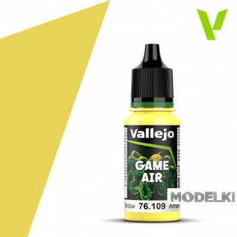 Краска акриловая Game Air Токсичный желтый / Toxic Yellow, 18мл - 76109