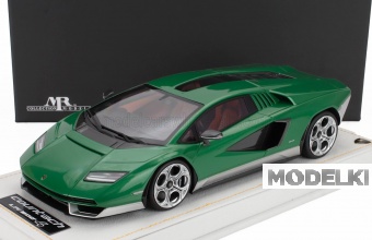 1:18 LAMBORGHINI Countach Lpi 800-4 (2021) - Con Vetrina - With Showcase, Verde Metallic - Green Met - LAMBO052SE14