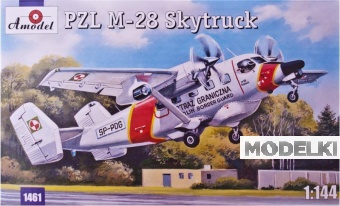 1:144 Сборная модель Польский противолодочный самолет Pzl M-28 Skytruck - 1461