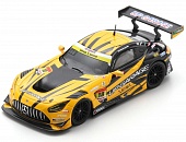 1:64 MERCEDES-BENZ Amg Gt3 Evo Team Upgarage №18 Gt300 Class Super Gt Takashi Kobayashi - Yuto Nomura (2025), Yellow Black - 64SGT25018