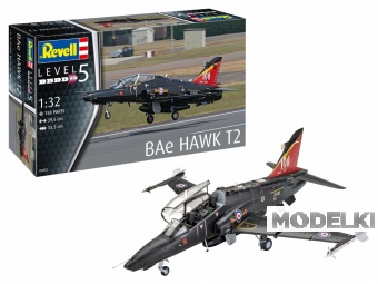 1:32 Сборная модель Реактивный самолет BAe Hawk T2 - 03852