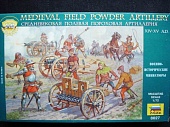 1:72 Сборная модель Средневековая полевая пороховая артиллерия - 8027