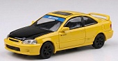 1:64 HONDA Civic Si Coupe EM1 LHD (1999), yellow - 55627