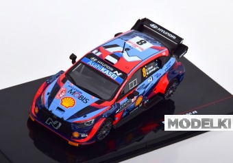 1:43 HYUNDAI i20 N Rally1 №8  Rally Monte Carlo, Tanak/Jarveoja (2022) - RAM838