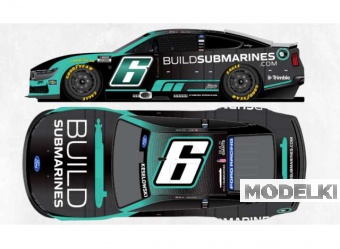 1:64 Ford Mustang #6 Brad Keselowski *BuildSubmarines.com* black/green 2026 - CX62661BSUBW