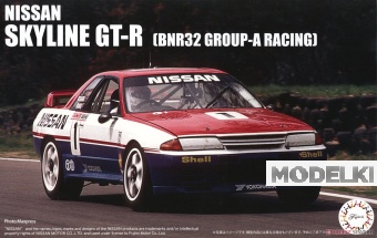 1:24 Сборная модель Nissan Skyline GT-R (BNR32 Group-A Racing) - 04667