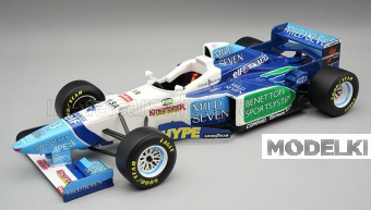 1:18 BENETTON F1 B196 Team Renault Mild Seven №3 Argengna GP (1996) Jean Alesi - TM18-380C