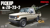 1:35 Сборная модель Пикап с ЗУ-23-2 - VS-004