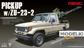 1:35 Сборная модель Пикап с ЗУ-23-2 - VS-004