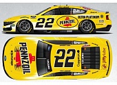 1:64 Ford Mustang #22 Joey Logano *Pennzoil*, yellow 2025 - C222565PENJL