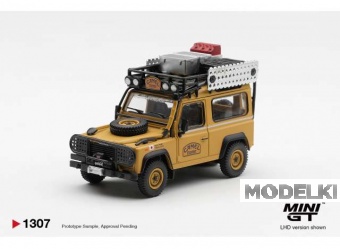 1:64 Land Rover Defender 90 *Camel Trophy* Team Japan Camel Trophy Borneo 1985 - MGT01307-BL