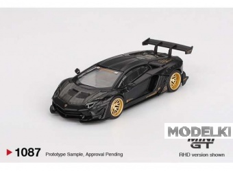 1:64 LAMBORGHINI Aventador LB-Works Limited Edition (2025), matte black - MGT01087LHD