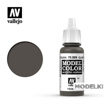 Краска акриловая `Model Color США тускло-коричневый/USA olive drab - 70889