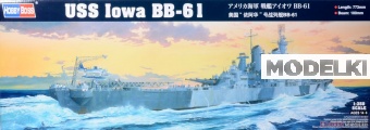 1:350 Сборная модель Линкор USS 'Iowa' BB-61 - 86517