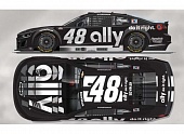 1:64 Chevrolet #48 Alex Bowman *Ally*, black/white 2025 - C482565ALDAL