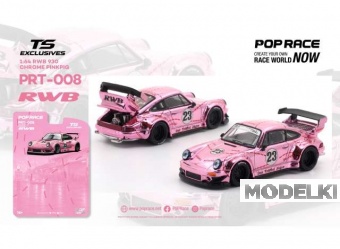 1:64 PORSCHE RWB 930 *Tokyo Station Exclusives*, pink chrome - PRT008