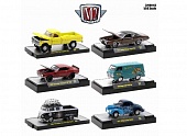 1:64 M2 Machines Auto Meets, серия 63, набор из 6 моделей - 32600-63~6