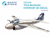 1:72 Декаль интерьера кабины A-6A Intruder (Fujimi) - QD72098