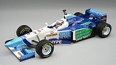 1:18 RENAULT F1 B196 Team Renault Mild Seven №3 Brazilian GP Rain Tires (with pilot figure) Jean Alesi (1996) - TMD18-423A