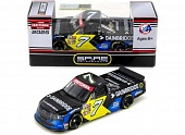 1:64 Chevrolet Silverado #7 Kyle Busch *Gainbridge Atlanta Win*, black/blue/yellow 2025 - WX72565GNBKBD