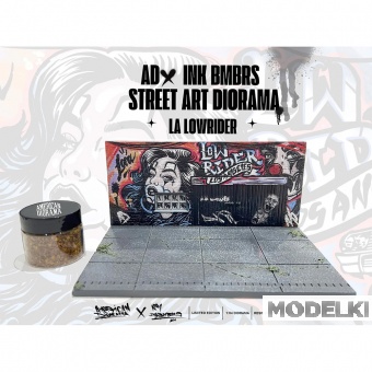 1:64 Diorama – Street Art LA Lowrider - 2423