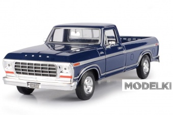 1:24 FORD F-150 custom (1979), dark blue - 79346AC-BLUE