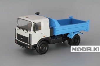 1:43 Минский 55514020 самосвал (1996-1999), серый / синий - H7070