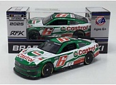 1:64 Ford Mustang #6 Brad Keselowski *Castrol*, white/green/red 2025 - CX62565CASBW