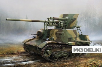 1:35 Сборная модель САУ Soviet ЗИS-30 Light Self-Propelled Anti-Tank Gun - 83849