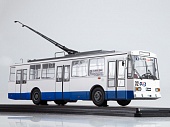 1:43 Троллейбус Skoda-14TR Ростов-на-Дону, белый / синий - SSM4043