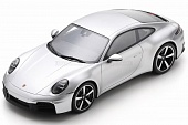 1:18 PORSCHE 911 992-2 Carrera S Cabriolet Open (2024), silver - 18S1048
