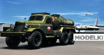 1:72 Сборная модель ЗИL-157 бензовоз - 01102