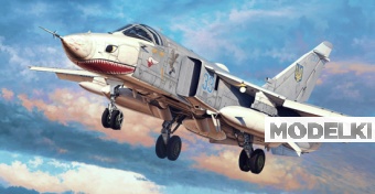 1:72 Сборная модель Самолет  Су-24МР - 01672