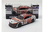1:64 Ford Mustang #21 Harrison Burton *DEX* Imaging Daytona Race Win, white/red 2024 - W212465DEXHBA