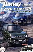 1:24 Сборная модель Jimny JB23 (Rand Venture/Cool Khaki Pearl Metallic) - 06629