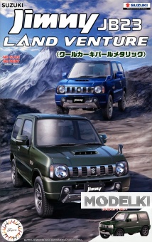 1:24 Сборная модель Jimny JB23 (Rand Venture/Cool Khaki Pearl Metallic) - 06629
