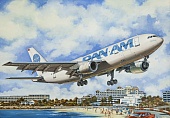 1:144 Сборная модель Авиалайнер A300 B4 - 144146
