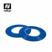 Гибкая маскировочная лента 1 мм х 18 м / Flexible Masking Tape 1 mm x 18 m - T07007