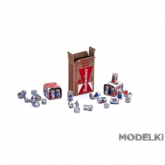 1:24 Budweiser + Pepsi банки 0,35ml 1960-1970, размер L - S-262
