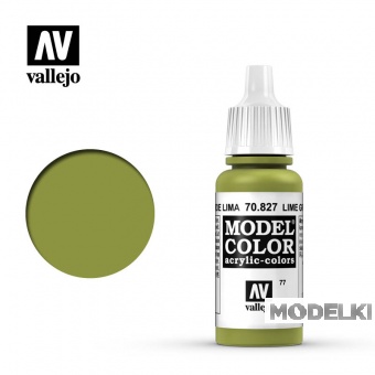 Краска акриловая `Model Color` Зеленый лимон/Lime Green - 70827