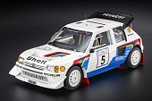 1:12 PEUGEOT 205 Turbo 16 evo2 №5 Winner Rally Acropolis (1986) Juha Kankkunen - Juha Piironen - TMR12-62B