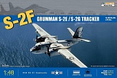 1:48 Сборная модель Американский палубный самолёт дальнего радиолокационного обнаружения и управления (ДРЛОиУ) S-2E/F Tracker - K48024
