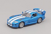 1:43 DODGE Viper GT, blue / white - DC043