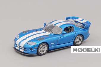 1:43 DODGE Viper GT, blue / white - DC043